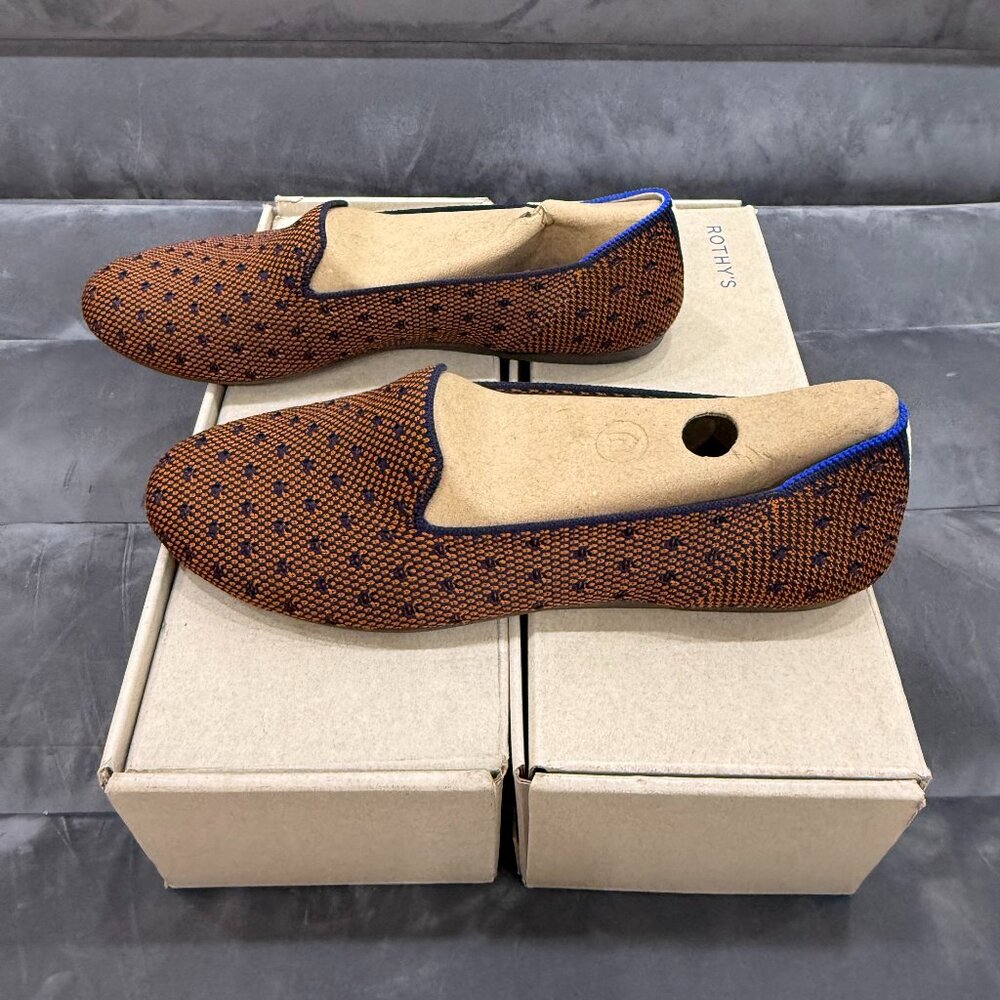 Rothy's Loafer in Sienna Dot